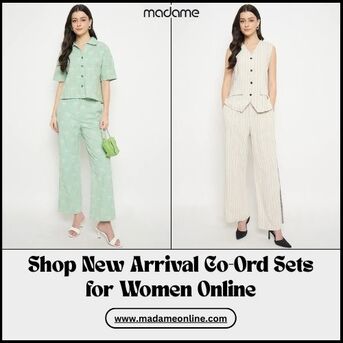 Gurgaon, Clothing & Accessories, Shop New Arrival Co-Ord Sets For Women Online