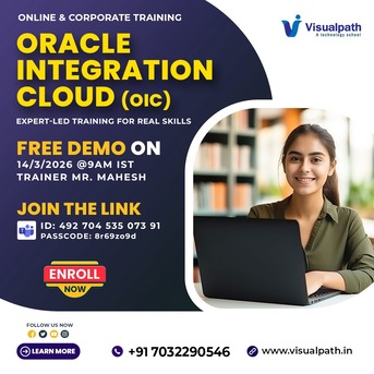 Hyderabad, Education, Oracle Integration Cloud Free Online Demo By Experts