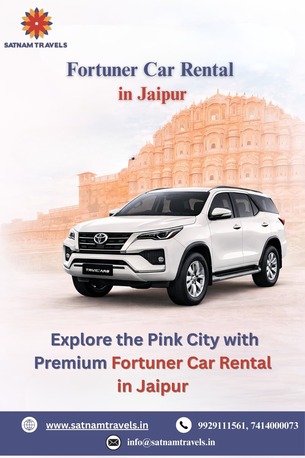 Jaipur, Travel, Fortuner Car Rental In Jaipur For Luxury And Safe Journey
