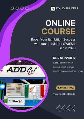 Berlin, Event Planning, Exhibition Stand Builder For CWIEME BERLIN 2026