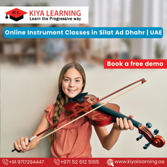 Dubai, Lessons Offered, Online Instrument Classes In Silat Ad Dhahr | UAE