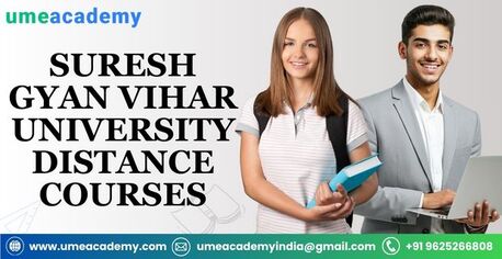 Jaipur, Lessons Offered, Suresh Gyan Vihar University Online Admission