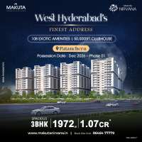 Hyderabad, Home Audio, INR 5400,  Flats For Sale In Patancheru &ndash; 2 & 3 BHK Apartments | Makuta Nirvana