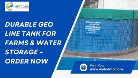 New Delhi, Business, Durable Geo Line Tank For Farms & Water Storage &ndash; Order Now