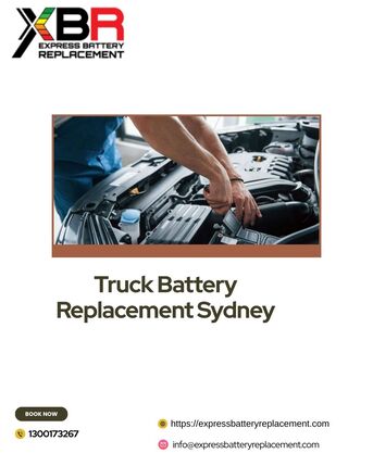 Sydney, Automotive, Truck Battery Replacement Sydney