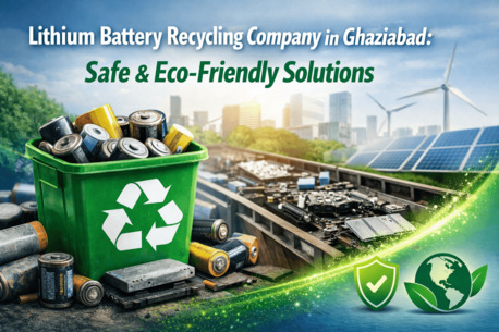 New Delhi, Recycling, Lithium Battery Recycling Company In Ghaziabad