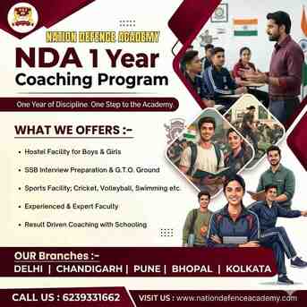 Pune, Education, Join NDA 1 Year Coaching Program In Pune For NDA Success