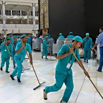 Makkah, Jobs, Masjid Al Haram Cleaner ( হারাম শরীফ ক্লিনার 🕋)
