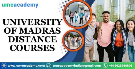 Chennai, Lessons Offered, University Of Madras Distance Courses