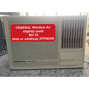 Manama, Air Conditioners, BHD 72,  🌍🌐General Window Ac 2 Ton In Good Condition For Sale With Delivery And Fixing