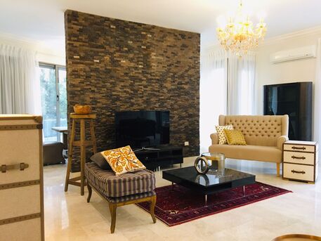 Amman, Apartments/Houses, JOD 24000/year,  Furnished,  4 BR,  280 Sq. Meter,  Outstanding Furnished Apartment For Rent In Jabal Amman