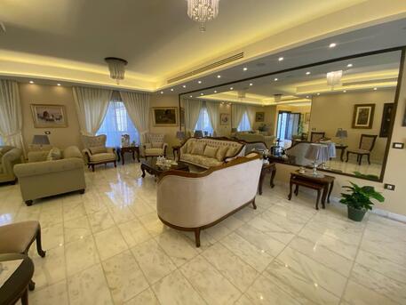 Abdoun, Apartments/Houses, JOD 45000/year,  Furnished,  5 BR,  600 Sq. Meter,  Semi Villa For Rent In Abdoun