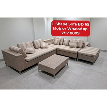 Manama, Furniture, BHD 65,  🌍🌐L Shape Sofa In Good Condition For Sale With Delivery