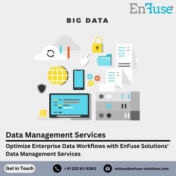 Mumbai, Marketing, Optimize Enterprise Data Workflows With EnFuse Solutions&rsquo; Data Management Services