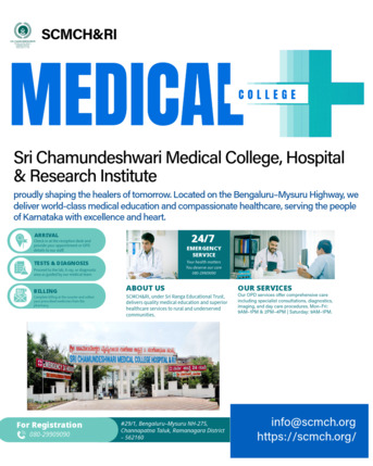 Bangalore, Education, Department Of Ophthalmology | Best Private Medical College In Bangalore &ndash; SCMCH