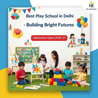 New Delhi, Childcare Job Seekers, Best Play School In Delhi Building Bright Futures