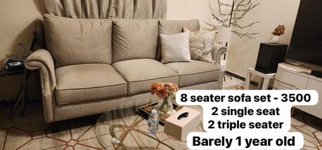 Al Rehab, Furniture, SAR 6800,  Furniture And Home Appliances (SOFA SET, Fridge Etc..)