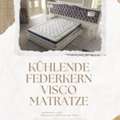 EUR 300,  K?hlende Federkern Visco Matratze &ndash; Hochwertige Schlafl?sung F?r Mehr Komfort Und Frische