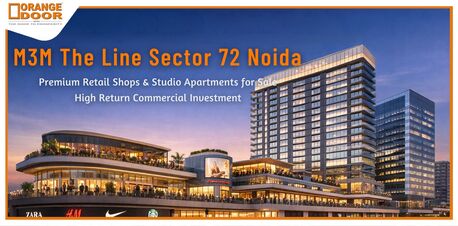 Noida, Commercial Villas, INR 8000000,  210 Sq. Feet,  M3M The Line Sector 72 Noida &ndash; Premium Retail Shops & Studio Apartments For Sale | High Re