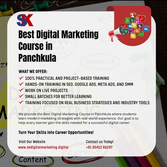Panchkula, Marketing, Best Digital Marketing Course In Panchkula