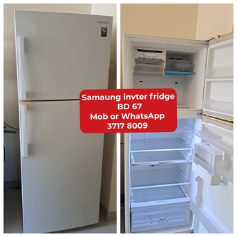 Manama, Appliances, BHD 65,  🌍🌐Samsung Invter Fridge In Good Condition For Sale With Delivery