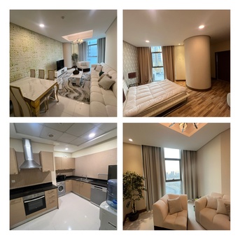 Al Seef, Apartments/Houses, BHD 360/month,  Furnished,  1 BR,  Apartment For Rent In Seef &ndash; Sea & Canal Views