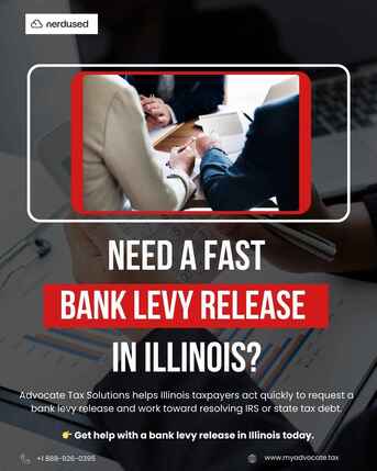 New York, Tax Preparation, Need A Fast Bank Levy Release In Illinois?
