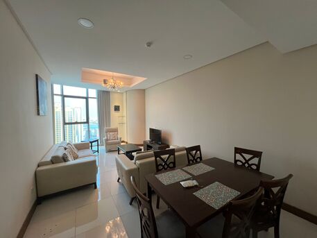 Al Seef, Apartments/Houses, BHD 380/month,  Furnished,  1 BR,  Beautiful Sea View Apartment For Rent In Seef Bahrain