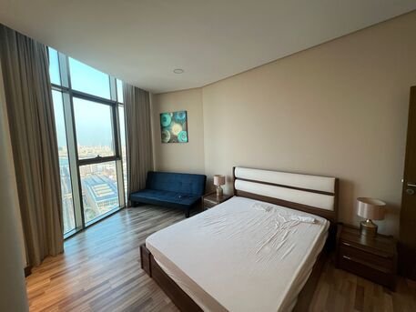 Al Seef, Apartments/Houses, BHD 380/month,  Furnished,  1 BR,  Beautiful Sea View Apartment For Rent In Seef Bahrain