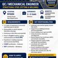 QC / Mechanical Engineer Structural Steel Fitting & Welding