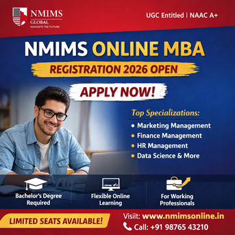 Mumbai, Education, NMIMS Online MBA Registration 2026 &ndash; Apply Now
