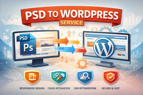 New York, Web Design & Development, Reliable PSD To WordPress Conversion Services By Expert Developers