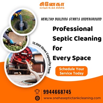 Chennai, Cleaning, Professional Sewage Tank Cleaning & Drain Blockage Removal Service In Sirkali