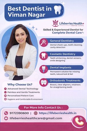 Pune, Dental, Best Dental Clinic In Viman Nagar For Expert Dental Care | LifeberriesHealth