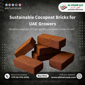 Sharjah, Farm/Garden, Coco Peat Stockist In UAE | Al Khair LLC
