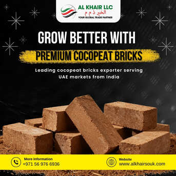 Sharjah, Farm/Garden, Coco Peat Stockist In UAE | Al Khair LLC