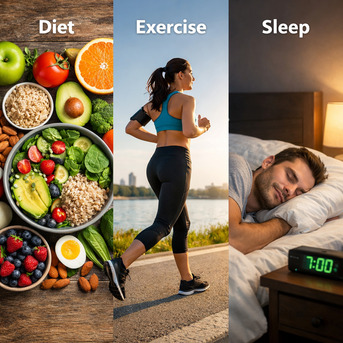 Los Angeles, Health, Three Pillars Of Health: Diet, Exercise, Sleep