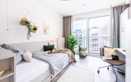 Berlin, Apartments/Houses, EUR 1233/month,  Furnished,  Studio,  19 Sq. Meter,  BERLIN CENTRAL! THE FIZZ | Premium Student Living | BOOK NOW!