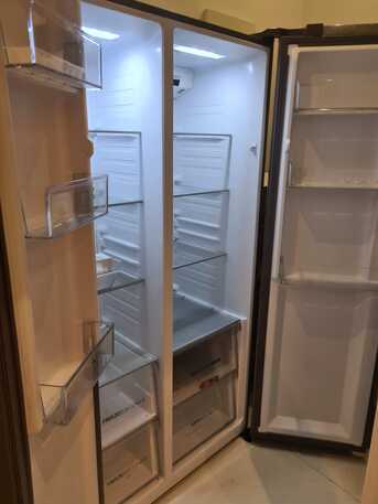 Riyadh, Appliances, SAR 2000,  Haier Side By Side Refrigerator Fridge Double Door