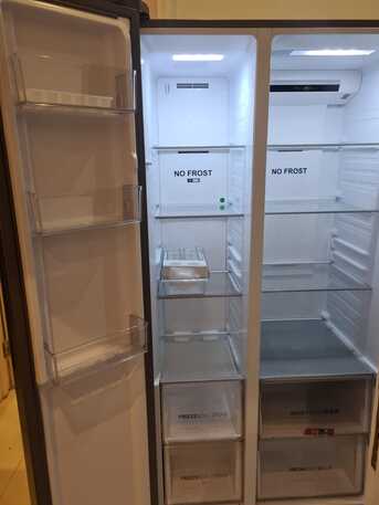 Riyadh, Appliances, SAR 2000,  Haier Side By Side Refrigerator Fridge Double Door