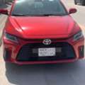 Toyota Yaris Y Plus 2025 May Reg.,  2024,  Automatic,  5600 KM,  Toyota Yaris Y Plus Red Color