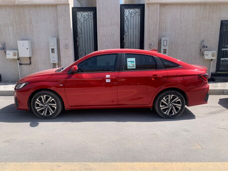 Khobar, Vehicles, Cars & Trucks , SAR 56000,  Toyota Yaris Y Plus 2025 May Reg.,  2024,  Automatic,  6300 KM,  Toyota Yaris Y Plus Red Color