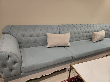 Riyadh, Furniture, SAR 200,  Urgently Selling 7- Seater Sofa