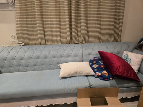 Riyadh, Furniture, SAR 200,  Urgently Selling 7- Seater Sofa