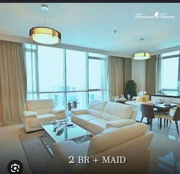 Juffair, Real Estate Wanted, BHD 750,  2 BR,  2plus Study Room 159 Sqft At Fontana Towers For Rent