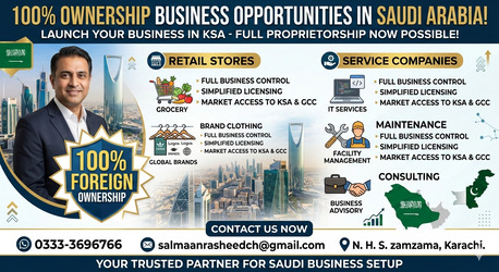 Karachi, Business, Business Opportunities In Saudi Arabia