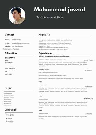 Manama, Job Seekers, Rider Job