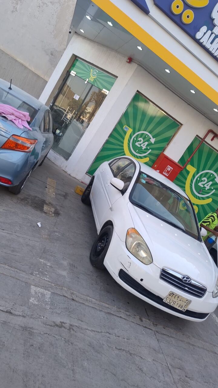 Riyadh, Vehicles, Cars & Trucks , SAR 14500,  Hyundai Accent,  2011,  Automatic,  241000 KM,  Good Car Accent White Color Only 14500. The Price Is Final New Battery, New AC Compressor