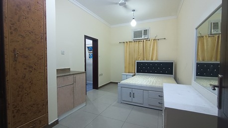 Gudaibiya, Rooms Available, BHD 120/month,  Furnished,  Semi Furnished 1 Bedroom Attached Flat GUDAIBIYA Near Aster Clinic @ 120/-BHD