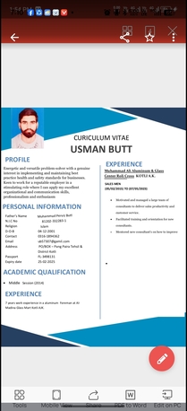 Riyadh, Job Seekers, Aluminium Workar